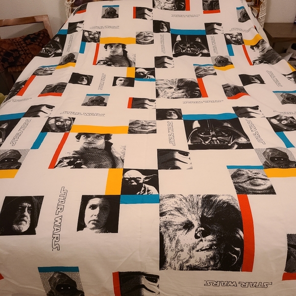 Star Wars Other - Vintage 1997 Star Wars Lucasfilm Twin Flat Sheet